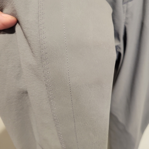 Kerrits Kids Size S Gray Horse Riding Breeches With Knee Patch - Picture 2 of 6